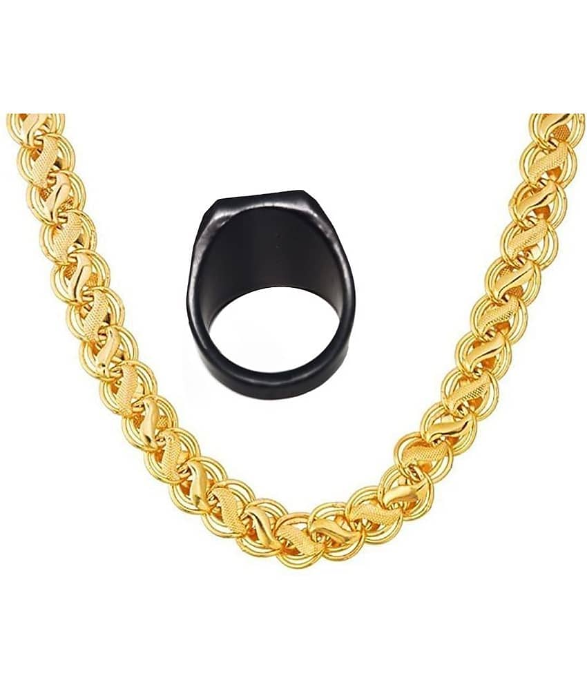 JIPPA Gold Plated Chain ( Set of 2 ) view 2
