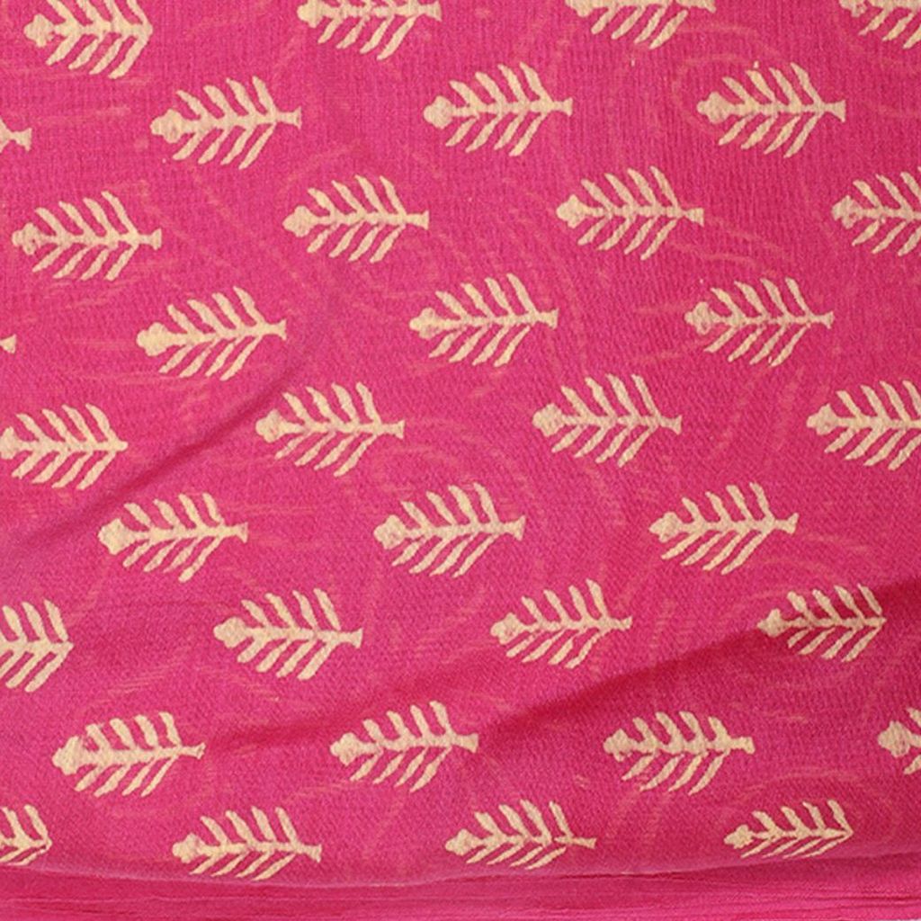 HANDLOOM CHANDERI 03 PCS DABU PRINTED SUIT (SKU - 1RDS01101220 Suit 74) view 2