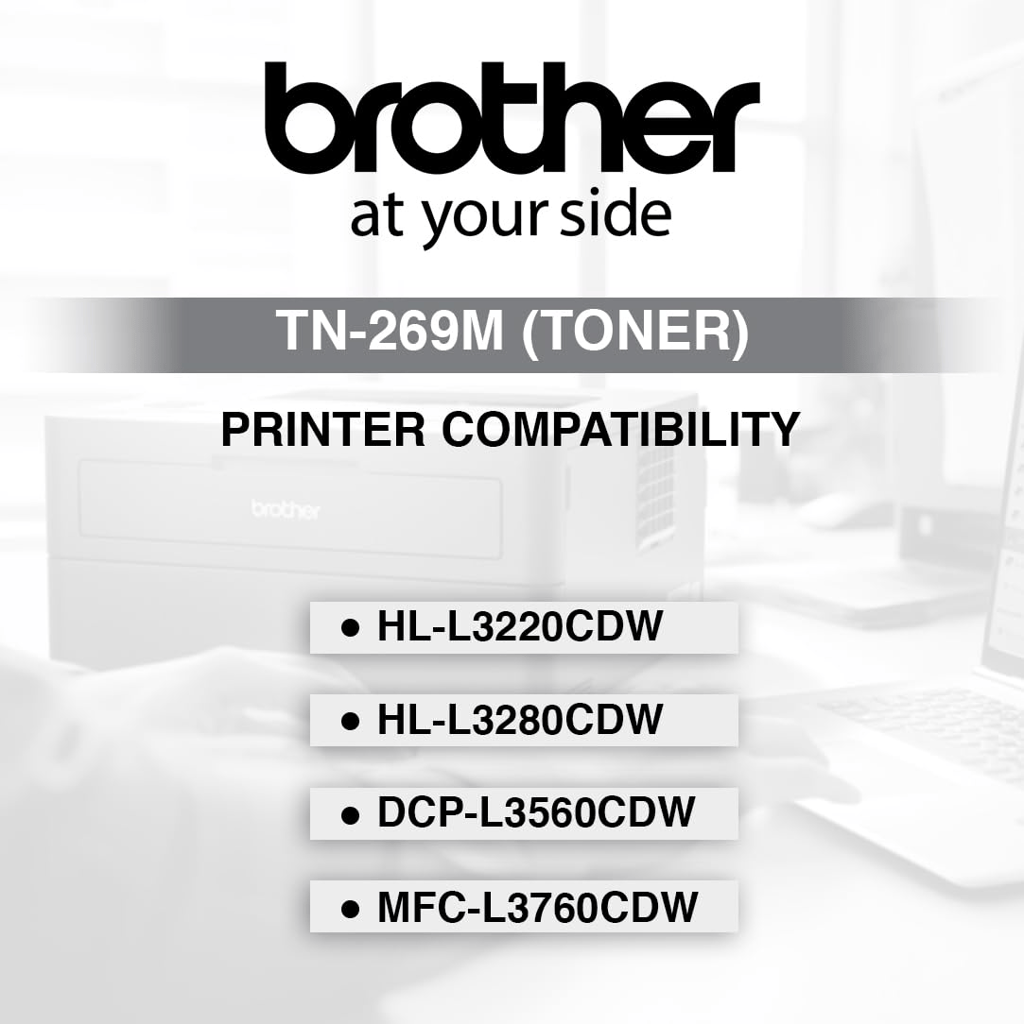 Brother TN-269 Toner Cartridge for HL-L3220CDW, HL-L3280CDW, DCP-L3560CDW, MFC-L3760CDW view 2