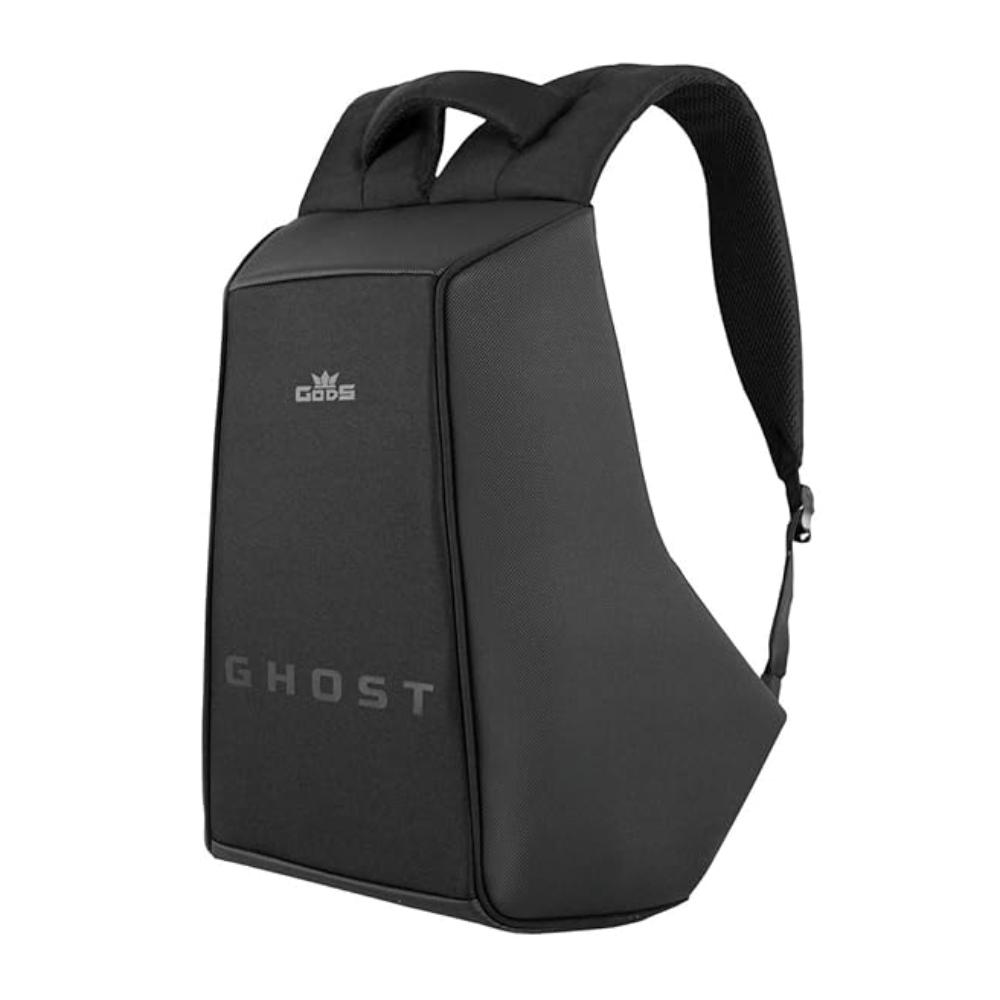 GODS Ghost Daring Texture Anti Theft 15.6 inch Polyester Laptop Tech Backpack(25 Ltrs, Black) view 2