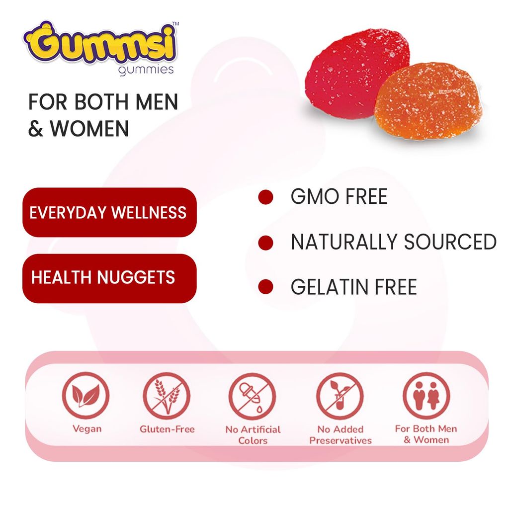 Gummsi Multivitamin & Immunity Booster Gummies | 30 Gummies Each (Pack of 2) view 2