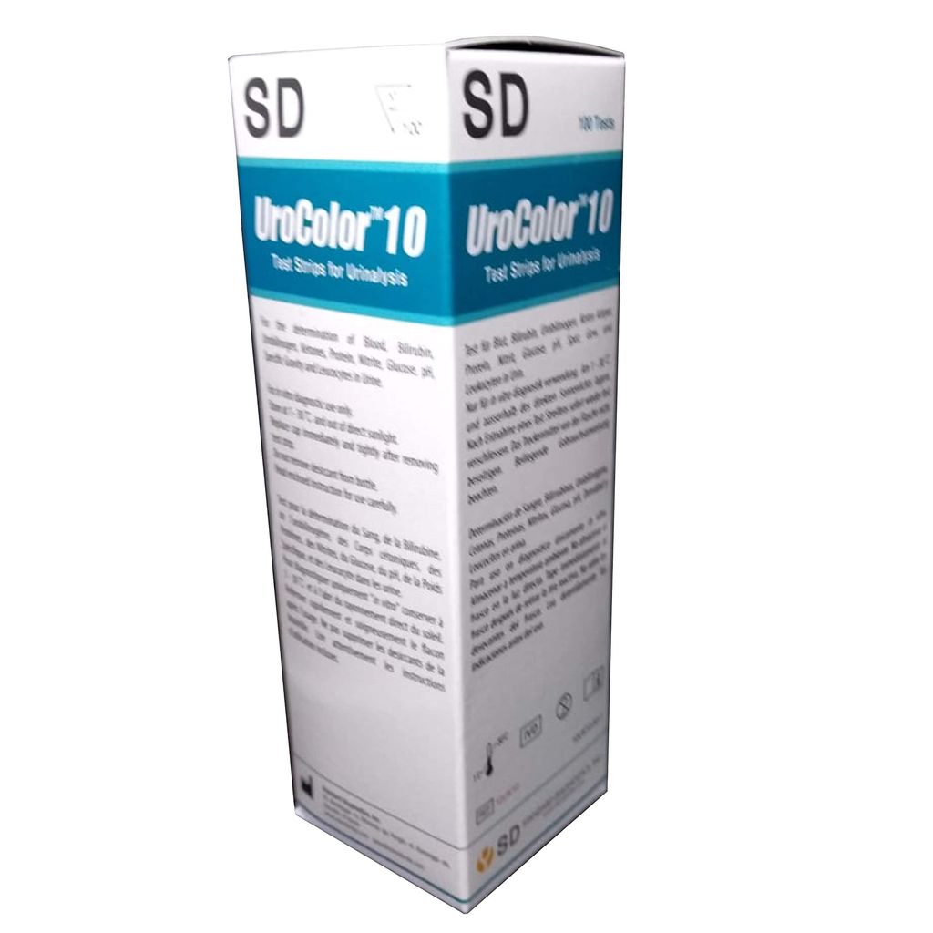 Microsidd SD Urocolor 10 Urine Testing Strips 100's view 2