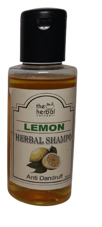 Lemon Herbal Shampoo - Anti-Dandruff & Refreshing Cleanse view 2