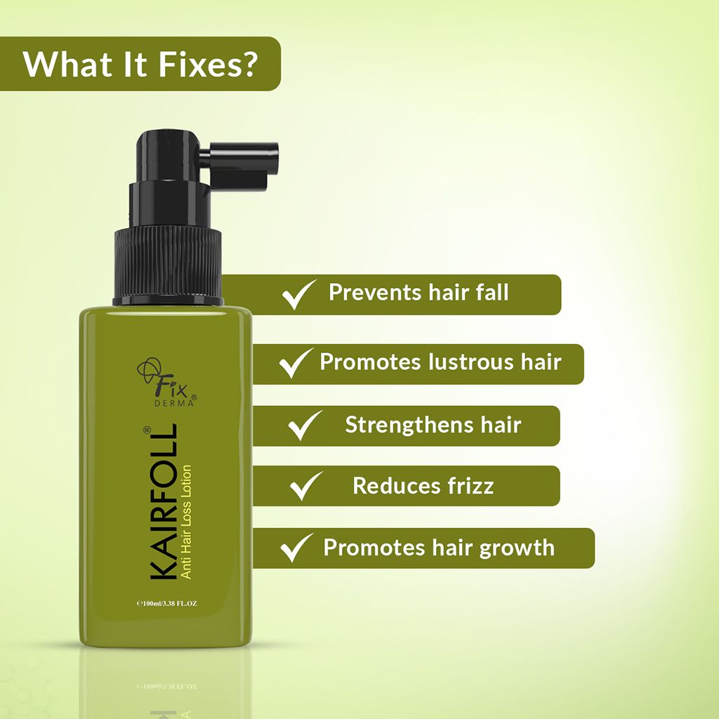 Fixderma Kairfoll Anti Hair Loss Lotion Spray view 2