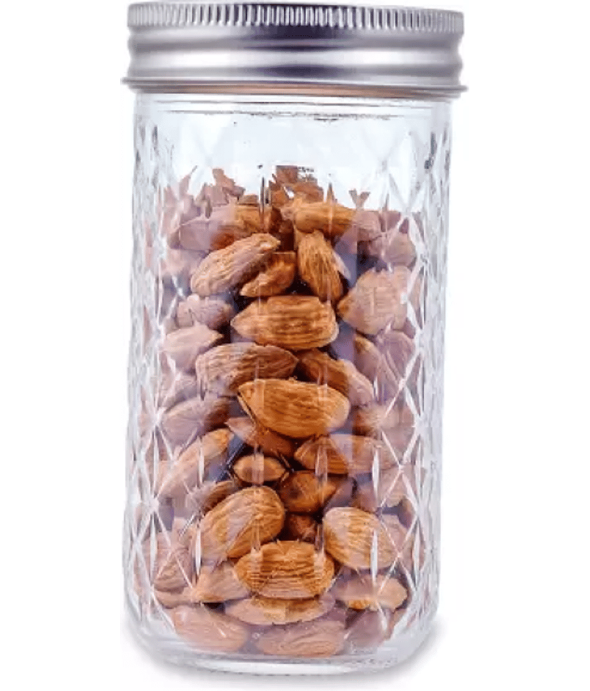 CROCO JAR Glass Silver Food Container ( Set of 12 ) view 2