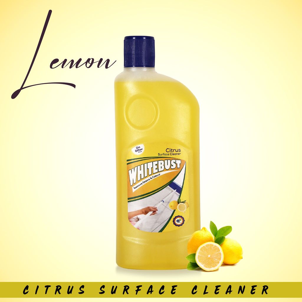 Whitebust Floor Cleaner Phenyl 5 Ltr & Citrus 500ml Floor Cleaner Combo Pack view 2