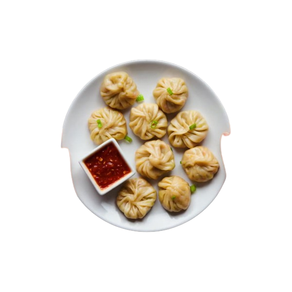 Cheesy Baked Paneer Momos view 2