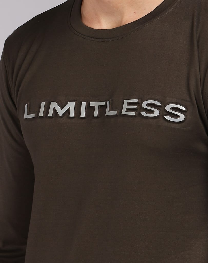 Men Striped Round Neck Polycotton LIMITLESS FULL SLEEVE T-Shirt view 2