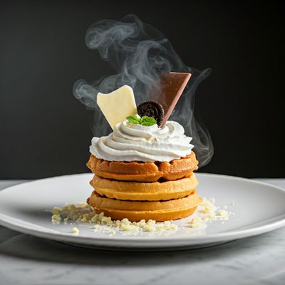 Biscuit Waffle White Chocolate