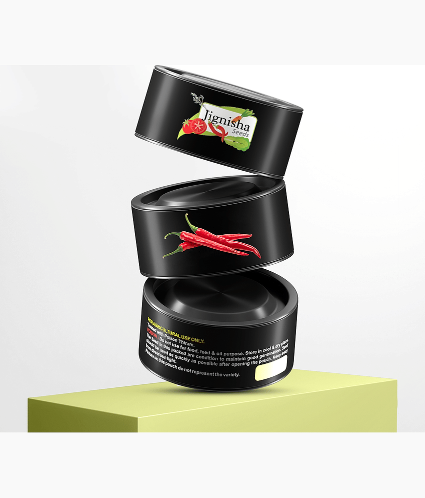 Jignisha Seeds Chilli Vegetable ( 50 Seeds ) view 2
