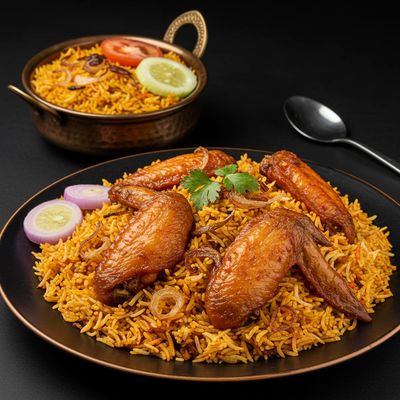 Wings Chicken Dum Biriyani