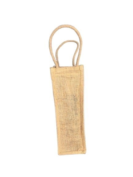 Eco-Friendly Jute Wine Bag - Sustainable & Stylish view 2