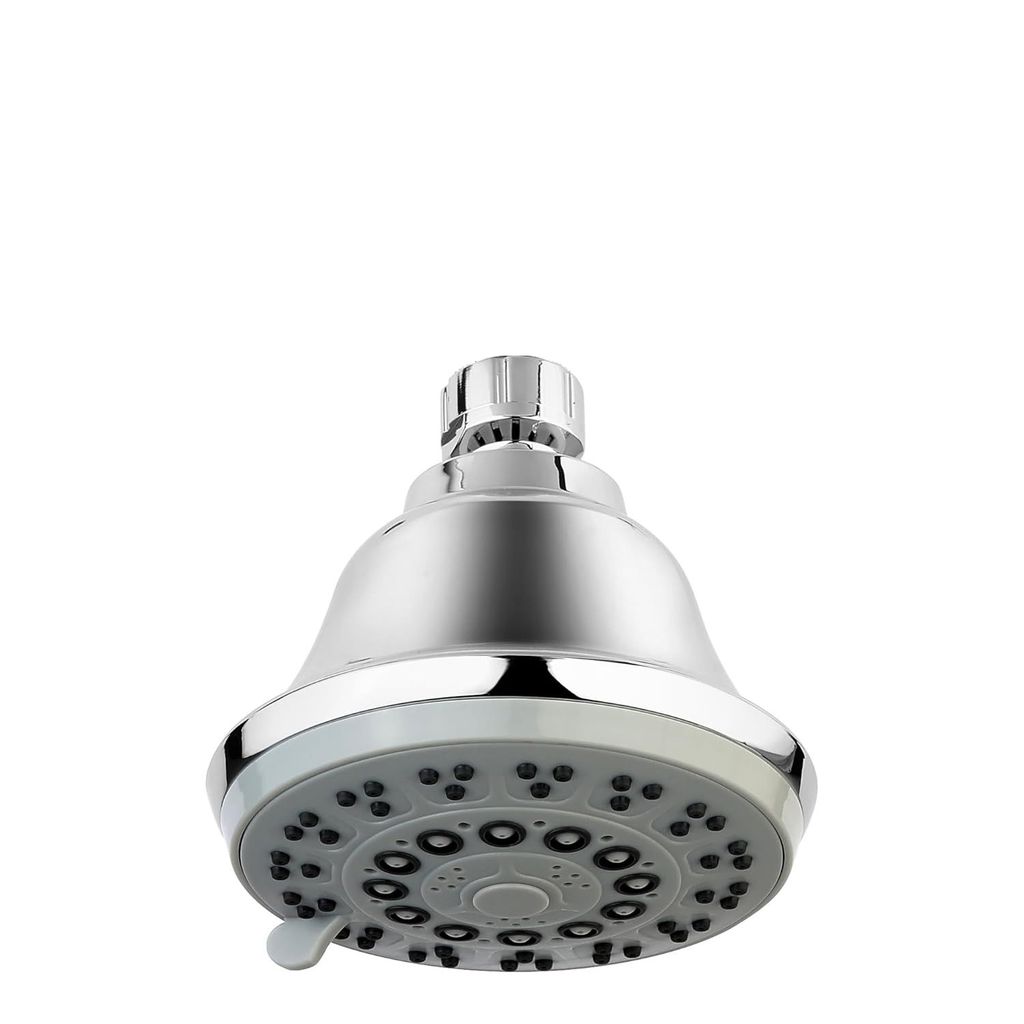 Orvos Overhead multi-function shower, 4x4 inches, RainMist, Chrome plated with high grade Korean ABS material from LG, for high end luxury bathrooms view 2