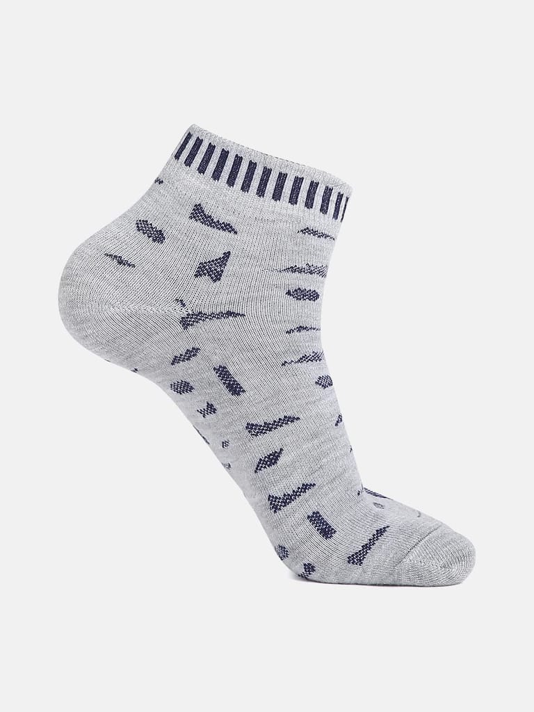 Kolor Fusion Men Assorted Above Ankle Length Cotton Socks (Pack of 4) view 2