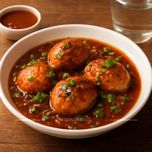 Egg manchurian