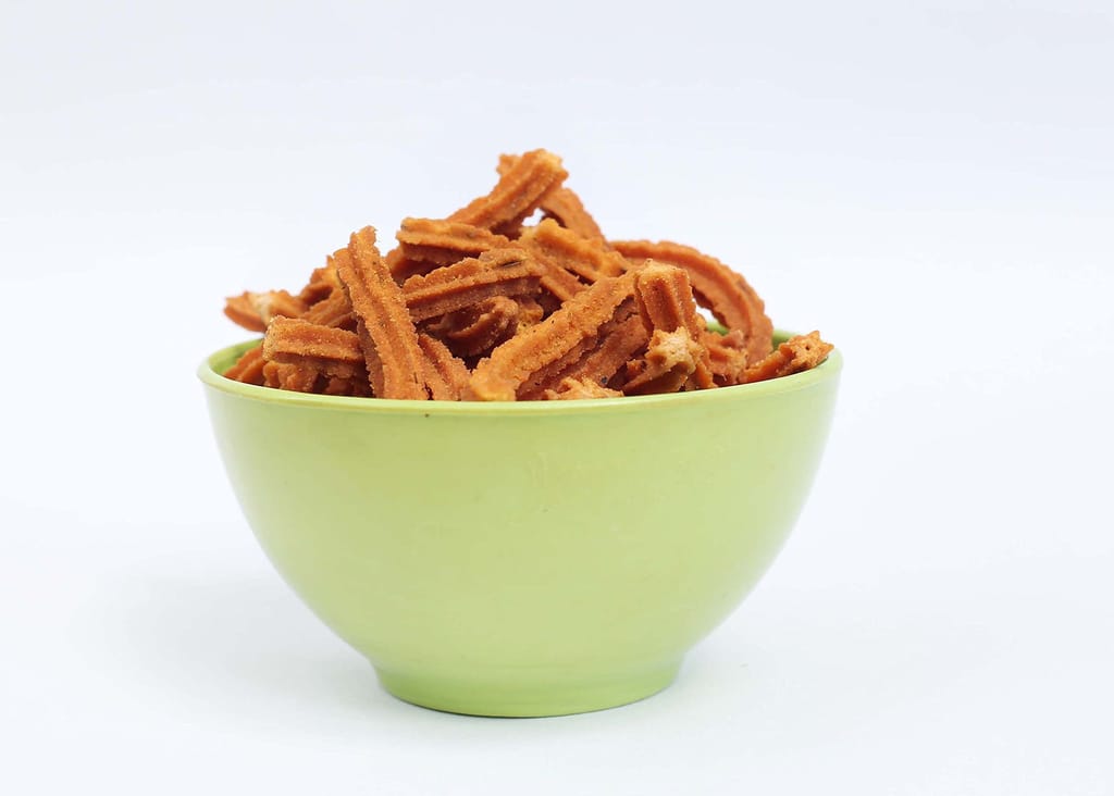 CRUNCHIZZ RICE MURUKKU Spicy/MULLU MURUKKU (Chakli) I Crunchy, Authentic Kerala Snack I No Artificial Additives I Perfect Tea-Time Bites I Pack of One I 200 Grams view 2