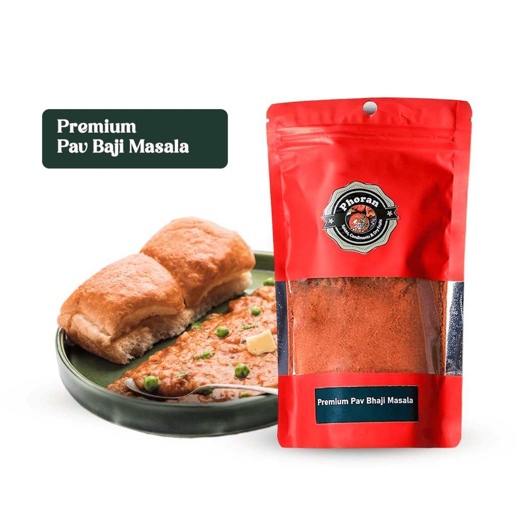 Buy Pav Bhaji Masala Online India - Mumbai Street Food Spice | Phoran view 2