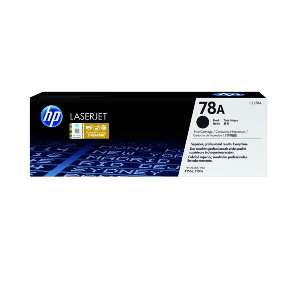 HP 78A Black Original LaserJet Toner Cartridge (CE278A) view 2