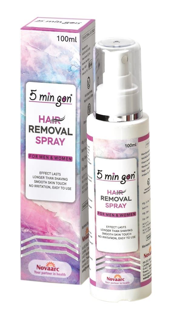 5 Min Gon Hair Removal Spray For Men & Women - Smooth Skin Touch-No Irritation (Pack Of 1) Spray view 2