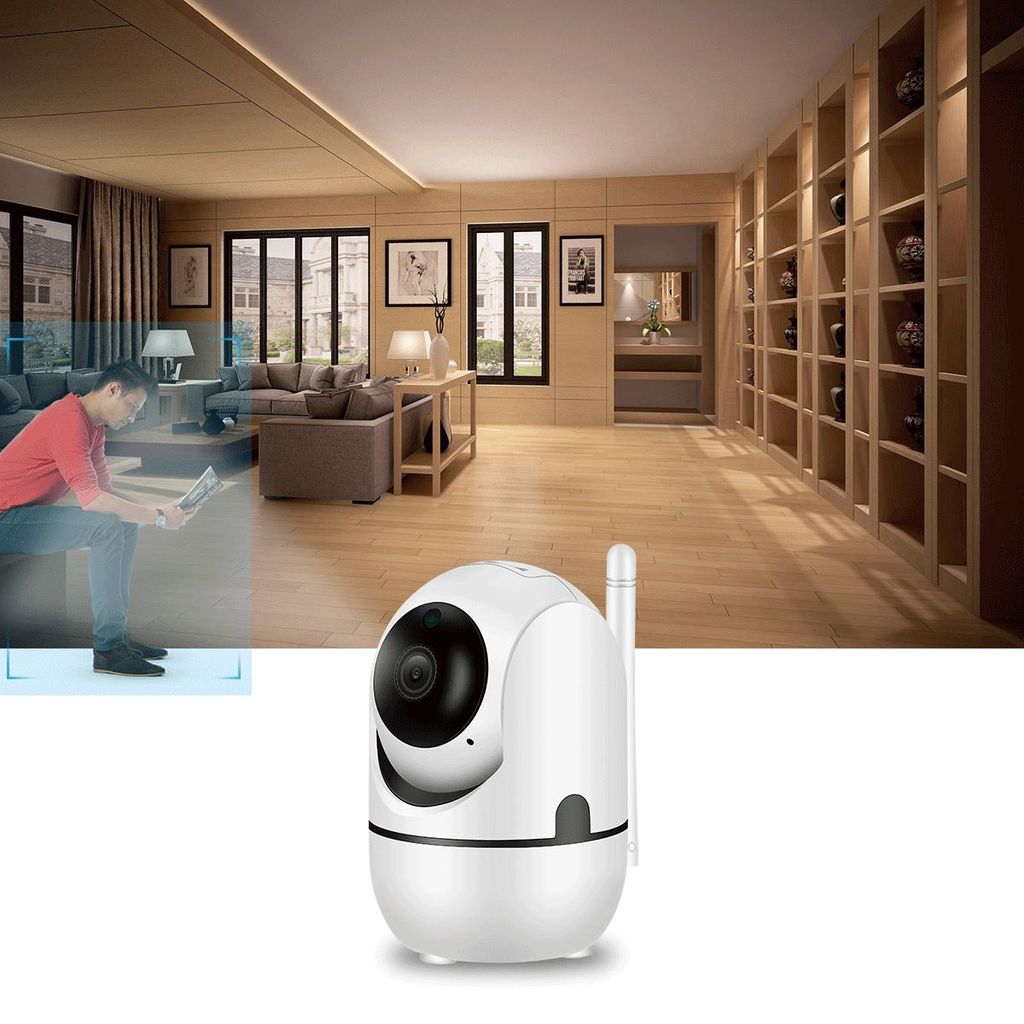 AUSHA AI Indoor Security Camera | 1080p HD, 360° Coverage, Motion Tracking, Two-Way Audio | Smart WiFi Camera view 2