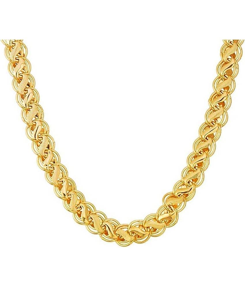 KRIMO Gold Plated Alloy Chain ( Pack of 1 ) view 2