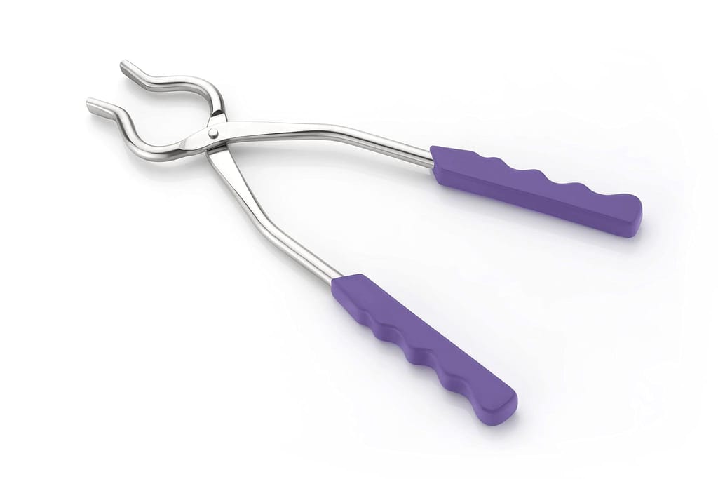 HAPPI Pincers for Kitchen sandasi/pakkad/sansi/Pincers for Cooking Tongs Stainless Steel Plastic Handle view 2