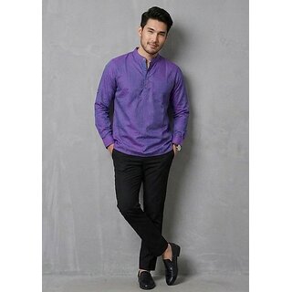 Ecostyle Men's Long Sleeve Short Kurta view 2