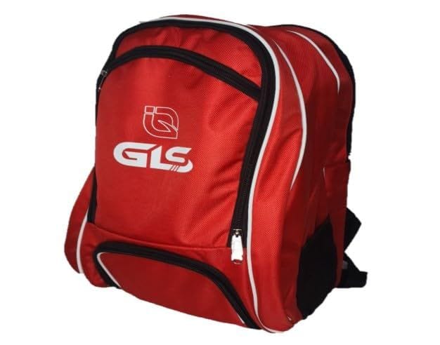 GLS R-900 Badminton KIT Bag with Shoe Front Shoe Pocket (Color-RED) view 2