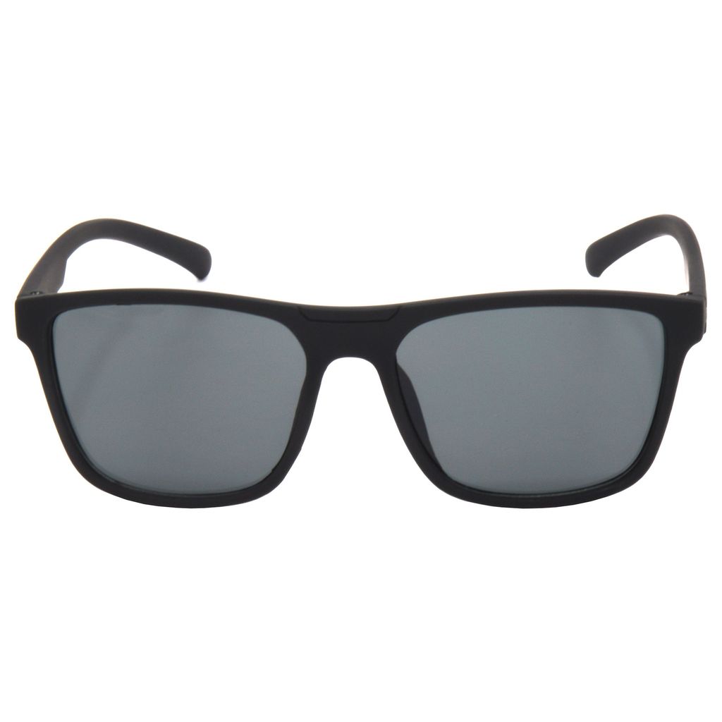Hrinkar Black Rectangular Sunglasses Styles Black Frame Glasses for Men & Women - HRS493-BK-BK view 2