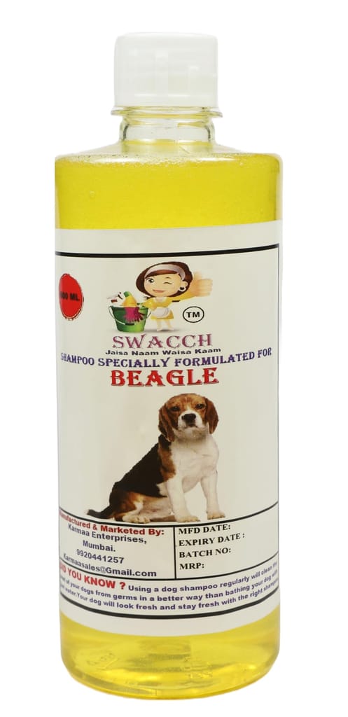 Swacch Shampoo Specially Formulated for Beagle (500ml) Lemon view 2