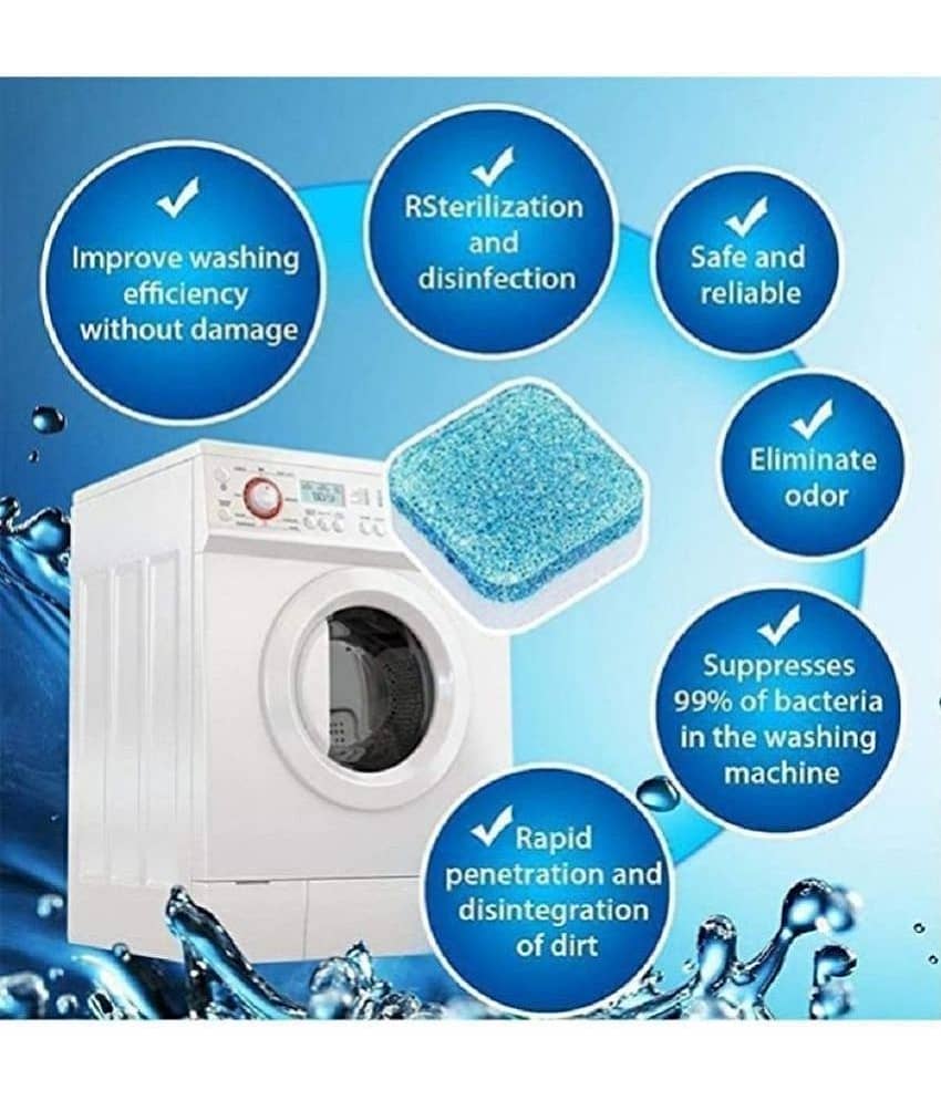 DHSMART Stain Remover Tablets For All Fabrics ( Pack of 10 ) view 2