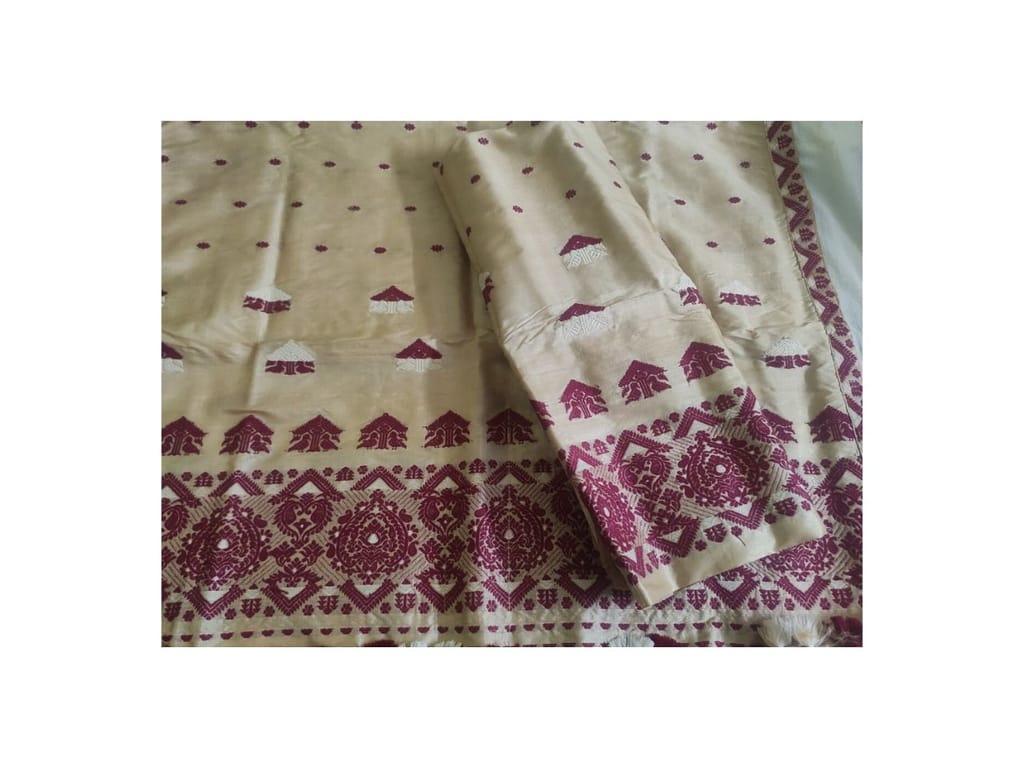 Toss Muga Riha Mekhela view 2