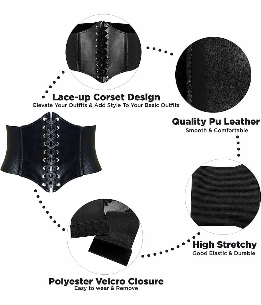 REDHORNS Fabric Women's Stretchable Belt ( Pack of 1 ) view 2