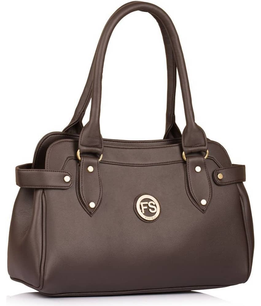 Fostelo - Brown PU Shoulder Bag view 2
