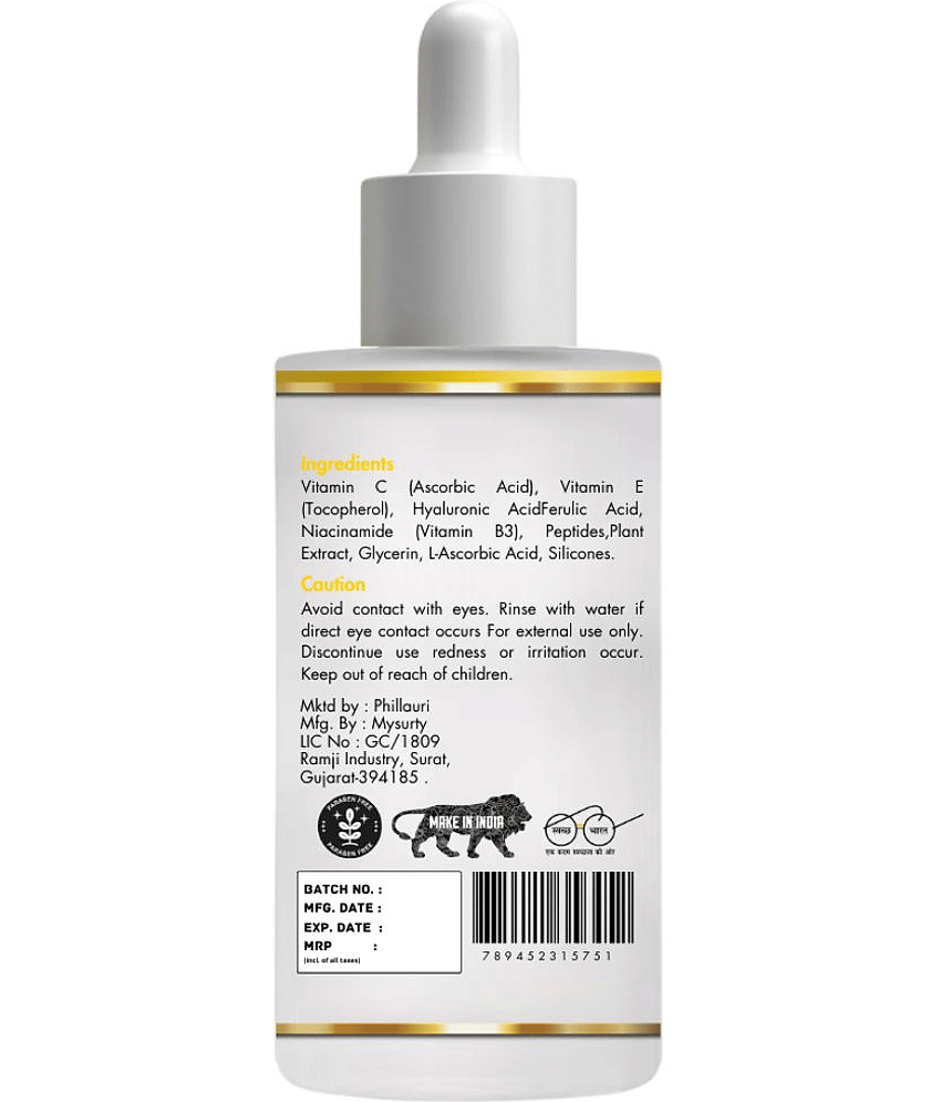 Phillauri Face Serum Vitamin C Deep Nourishment For All Skin Type ( Pack of 2 ) view 2