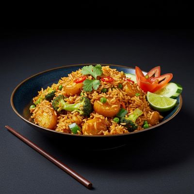 Singapore Gobi Rice