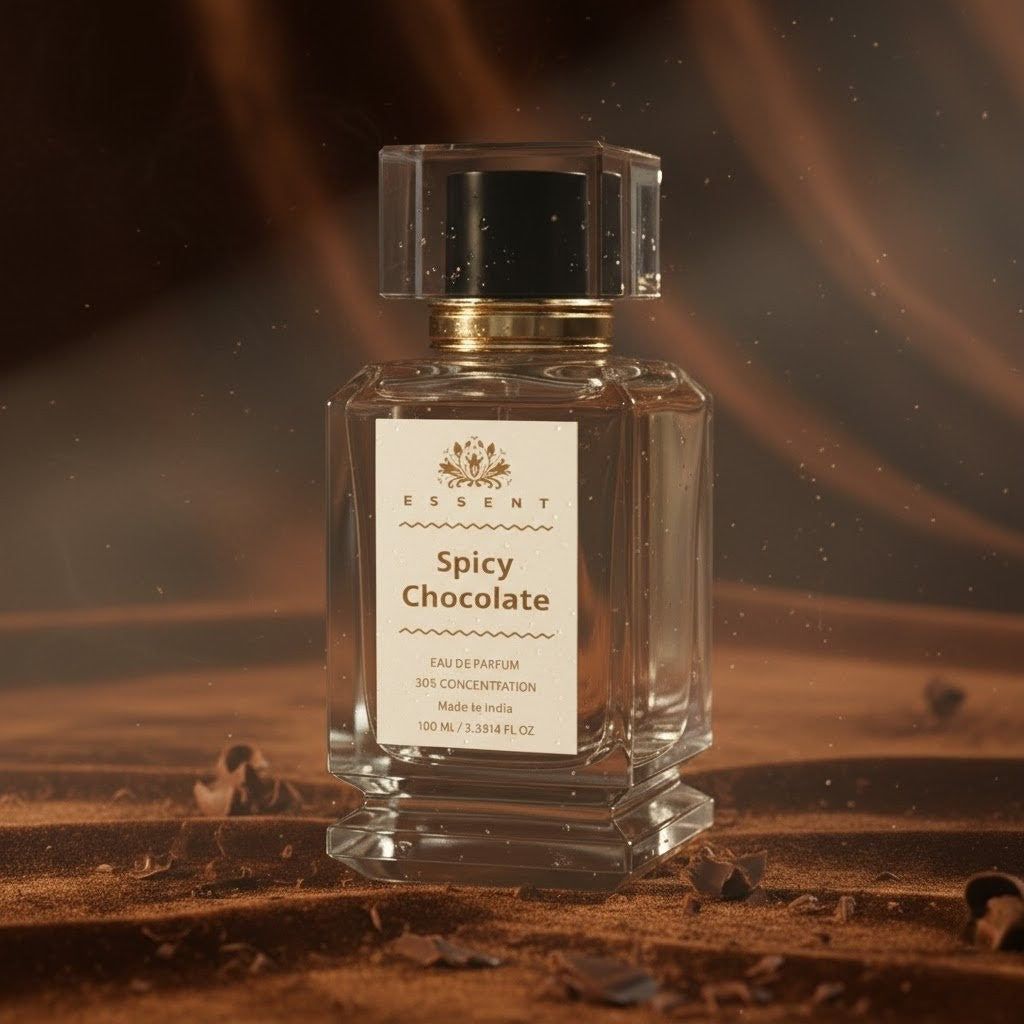 Essent Perfumes Spicy Chocolate Eau de Parfum (EDP) – Warm Spicy Cocoa Sweet Long Lasting Perfume – Unisex Fragrance view 2