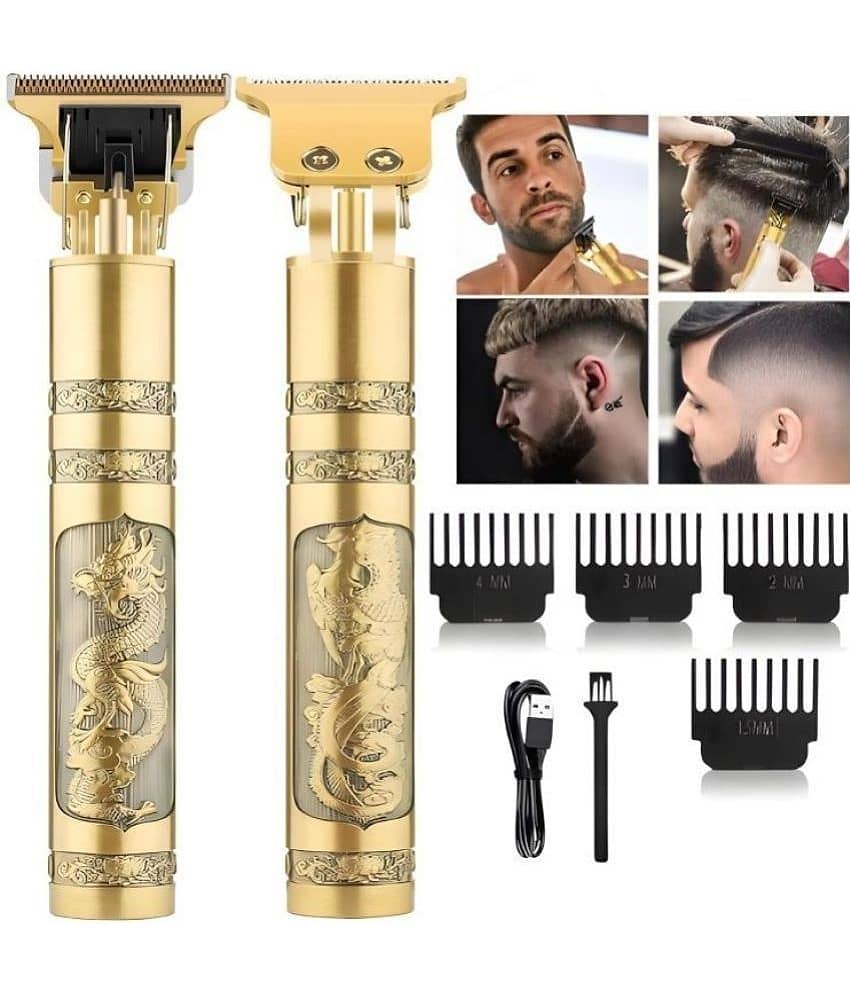 Gatih Hair Trimmer Gold Cordless Beard Trimmer With 120 minutes Runtime view 2