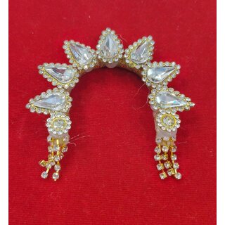 Chandrika for Radha ji 12 inch murti view 2