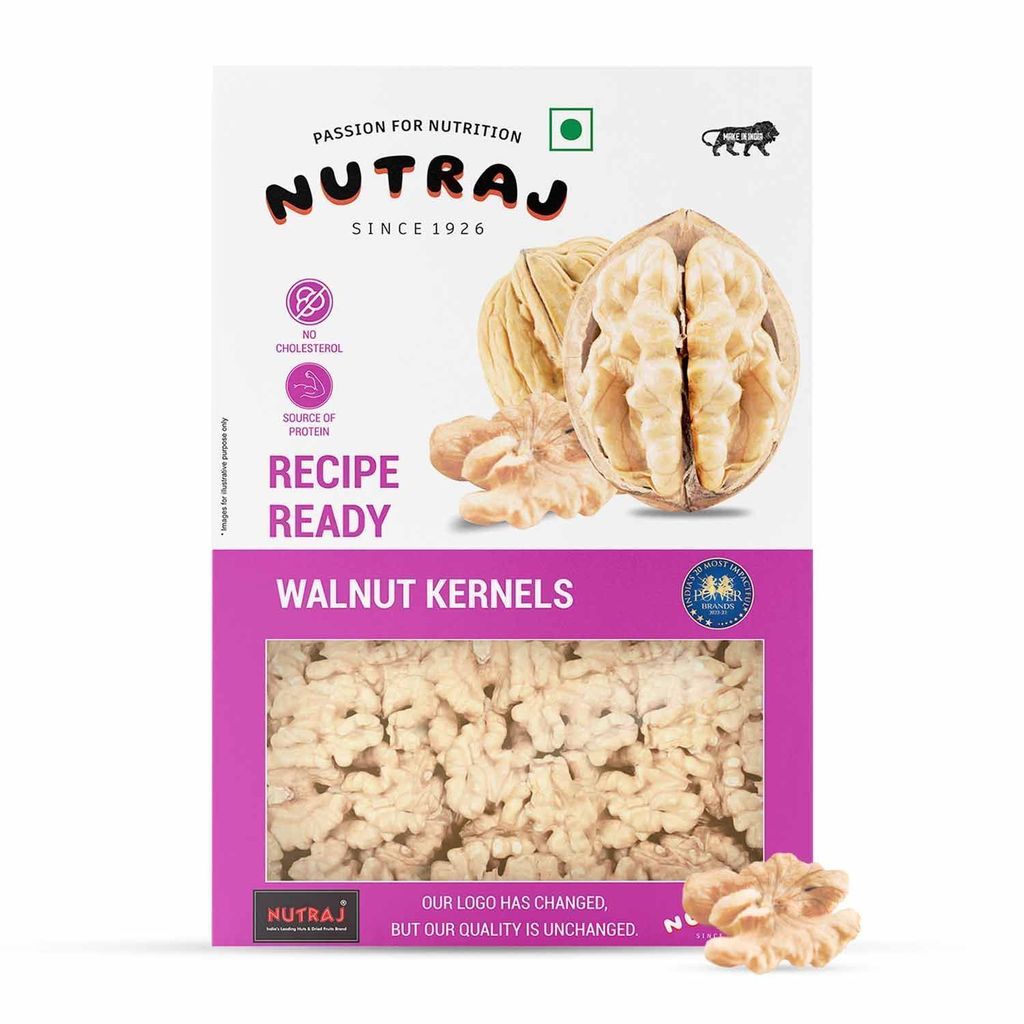 Nutraj Recipe Ready Walnut Kernels 250g & Kitchen Essential Walnut Kernels 200g - Pack of 2 view 2