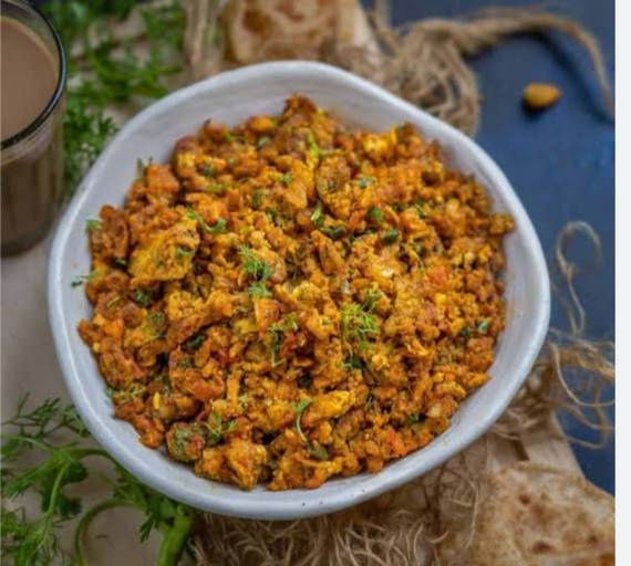 Keema pav- soya keema
