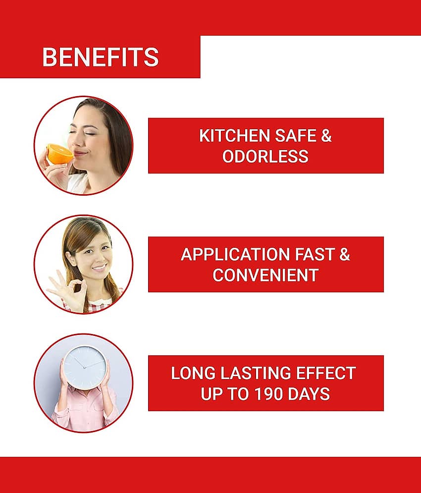 Vrunda home care solutions hk creation Cockroach Paste fragrance free Pack of 2 view 2