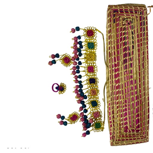 Art Flower Jewellery Combo Set For Women & Girls view 2