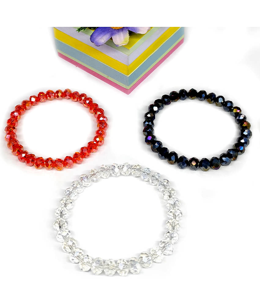 DAIVYA WELLNESS - Multicolor Bracelet ( Pack of 3 ) view 2