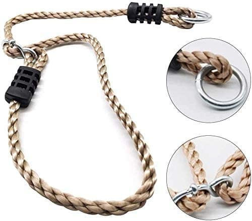 REZNOR Swing Rope Perfect Garden Swings for Children Outdoor Garden Swings for Children Kids Swings for Garden 12 feet Pair of Ropes (pack of 2) view 2