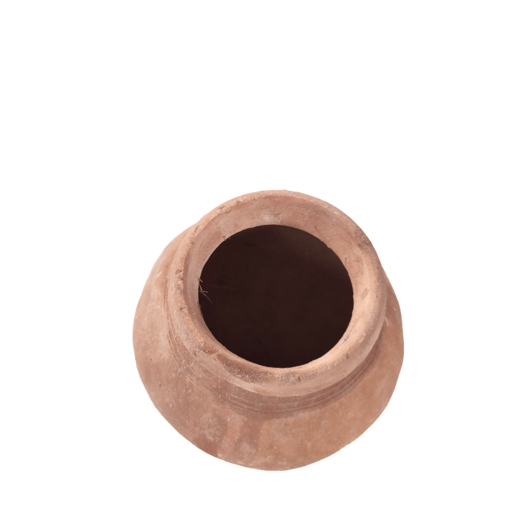 Handmade Clay Pot with Lid for Cooking and Serving view 2