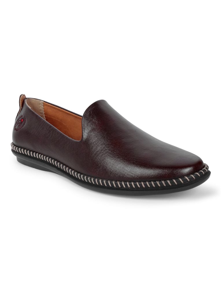 Big Boon Men's Syntheticn Leather Slip-On Loafers view 2