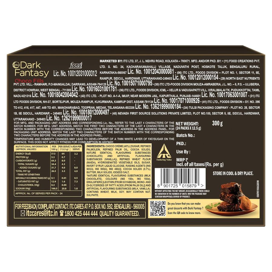 Sunfeast Dark Fantasy Choco Fills 300 Gms) view 2