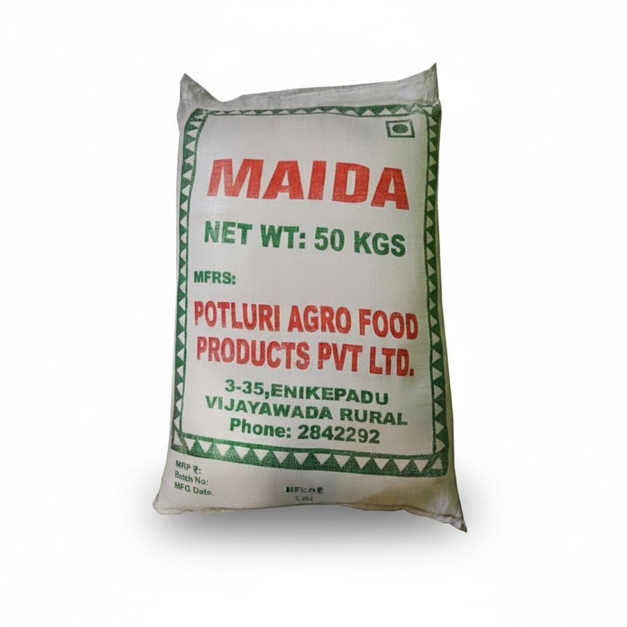 Potluri Agro Food Maida - 50 kg - One 50kg bag view 2