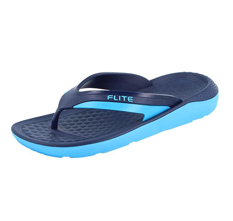 Flite FL2003 Sky Blue Navy G No 6 Mens Slipper